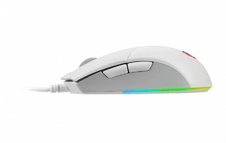 MSI Clutch GM11 wired symmetrical Mouse WHITE, "CLUTCH GM11 WHITE" — miniatură