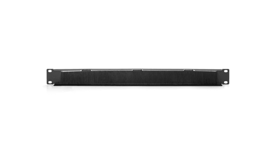 DIGITUS 1U cable brush management panel 44x483x11 mm brush size 27x423 mm color black RAL 9005 "DN-97661"