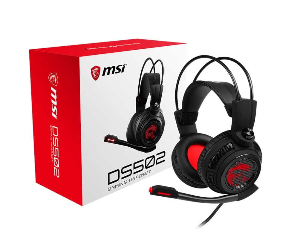 MSI DS502 GAMING Headset, "DS502 GAMING HEADSET" — miniatură