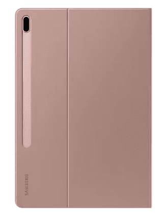 Husa pt Tab S7+ / S7 FE Book Cover Pink , "EF-BT730PAEGEU" — miniatură