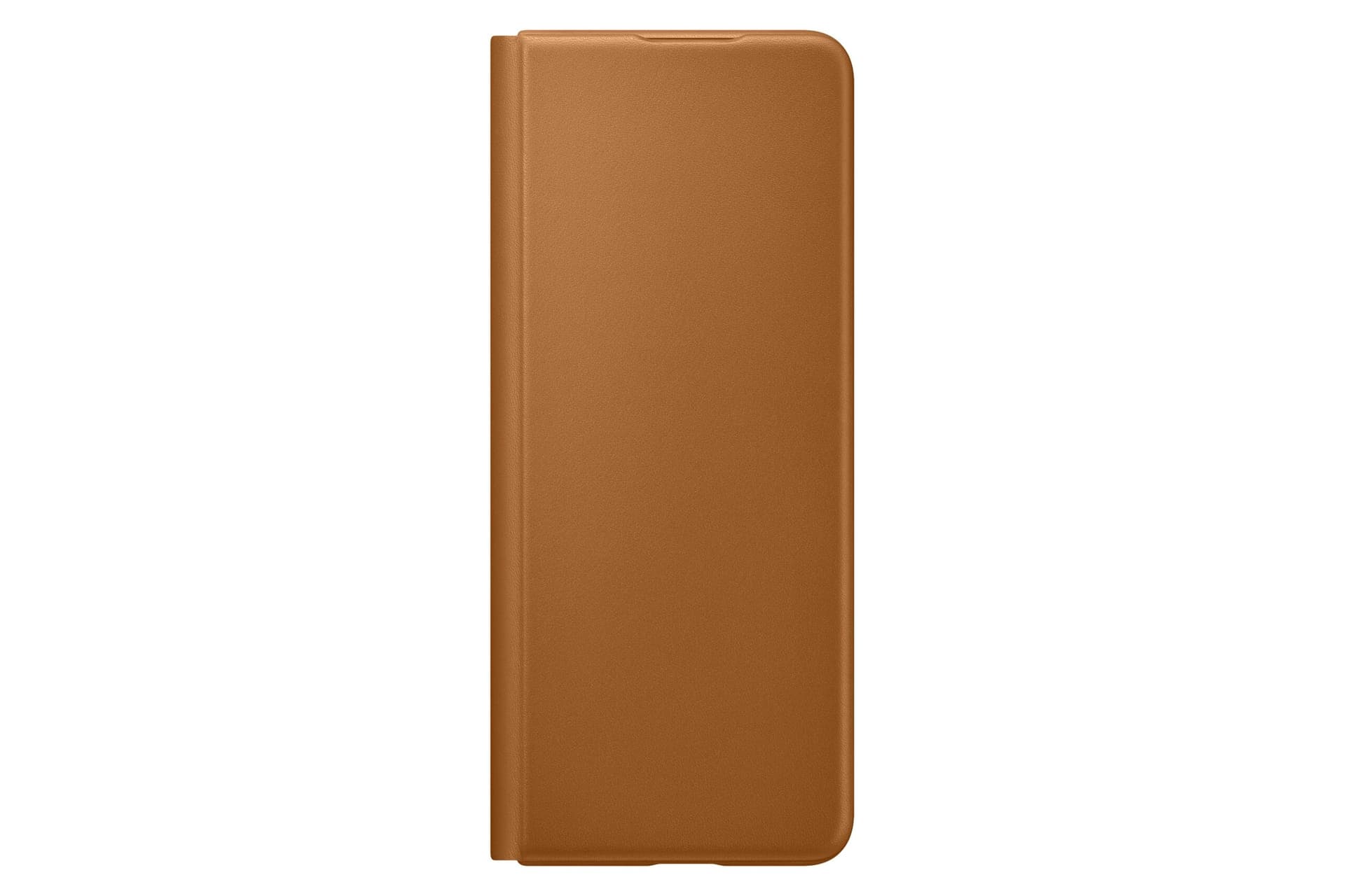 HUSA Smartphone Samsung, pt Galaxy Z Fold3, tip back cover (protectie spate), piele, ultrasubtire, maro, "EF-FF926LAEGWW"