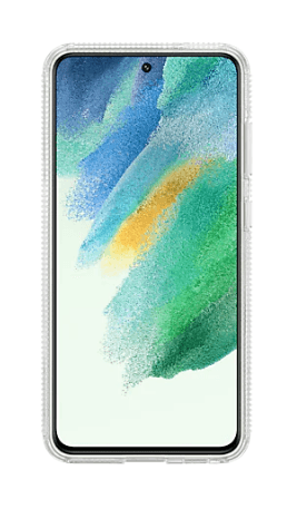 HUSA Smartphone Samsung, pt Galaxy S21 Fe, tip back cover (protectie spate), policarbonat | TPU, ultrasubtire, transparent, "EF-JG990CTEGWW" — miniatură