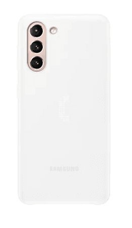 HUSA Smartphone Samsung, pt Galaxy S21, tip smart book cover, policarbonat | poliuretan, Smart LED View, alb, "EF-KG991CWEGWW"