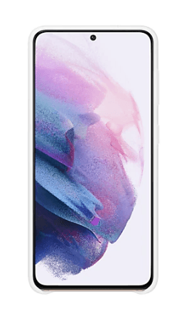 HUSA Smartphone Samsung, pt Galaxy S21, tip smart book cover, policarbonat | poliuretan, Smart LED View, alb, "EF-KG991CWEGWW" — miniatură