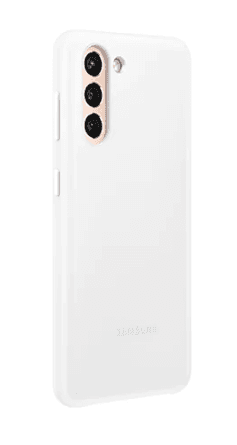 HUSA Smartphone Samsung, pt Galaxy S21, tip smart book cover, policarbonat | poliuretan, Smart LED View, alb, "EF-KG991CWEGWW" — miniatură