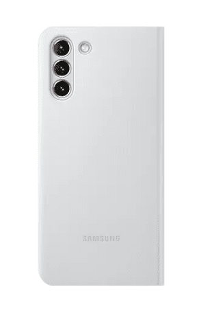 HUSA Smartphone Samsung, pt Galaxy S21+, tip smart book cover, poliuretan, Smart LED View, gri, "EF-NG996PJEGEE" — miniatură