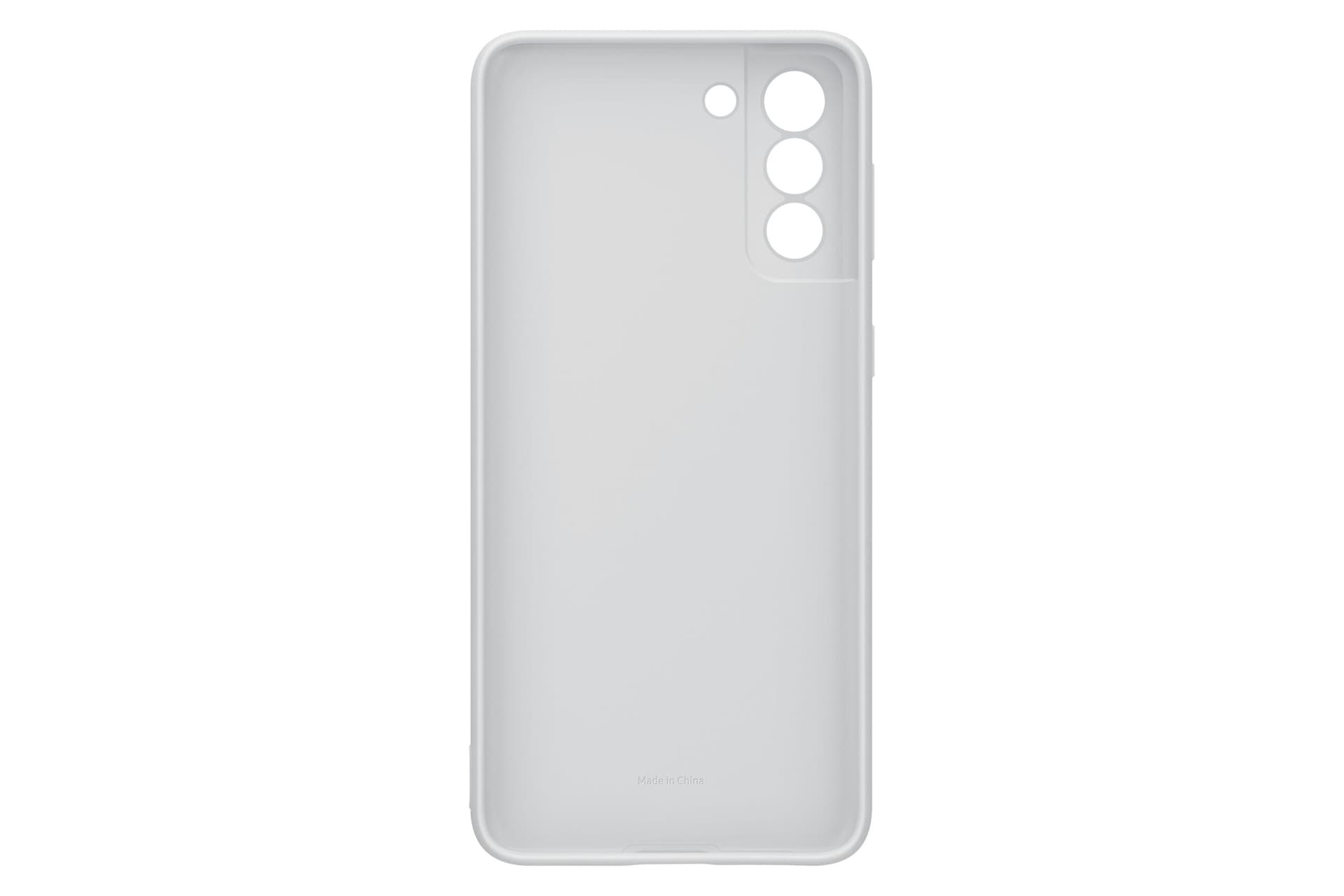 HUSA Smartphone Samsung, pt Galaxy S21+, tip back cover (protectie spate), silicon, ultrasubtire, gri, "EF-PG996TJEGWW" — miniatură