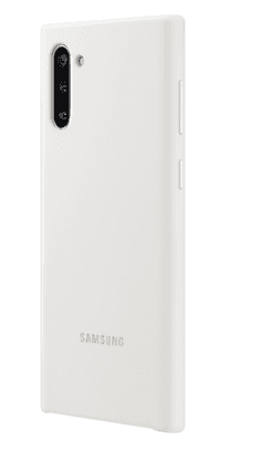 HUSA Smartphone Samsung, pt Galaxy Note 10, tip back cover (protectie spate), silicon, ultrasubtire, alb, "EF-PN970TWEGWW" — miniatură
