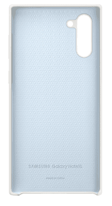 HUSA Smartphone Samsung, pt Galaxy Note 10, tip back cover (protectie spate), silicon, ultrasubtire, alb, "EF-PN970TWEGWW" — miniatură