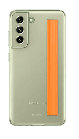 HUSA Smartphone Samsung, pt Galaxy S21 Fe, tip back cover (protectie spate), policarbonat | TPU, ultrasubtire, verde, "EF-XG990CMEGWW"