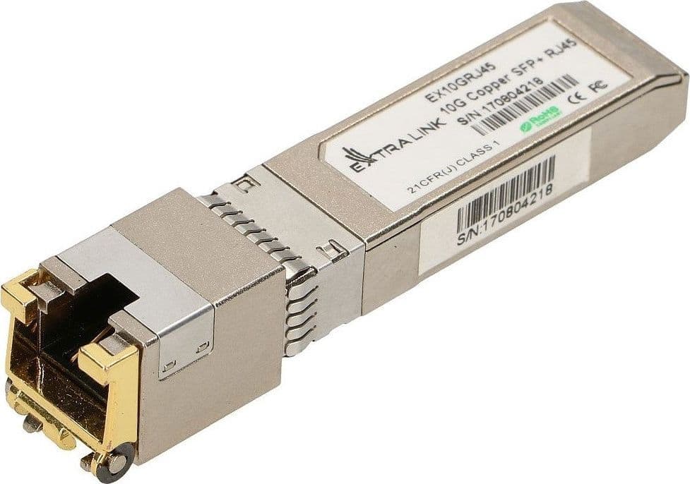 EXTRALINK ex.8444 SFP RJ45 10GbE copper module, "EX.8444"