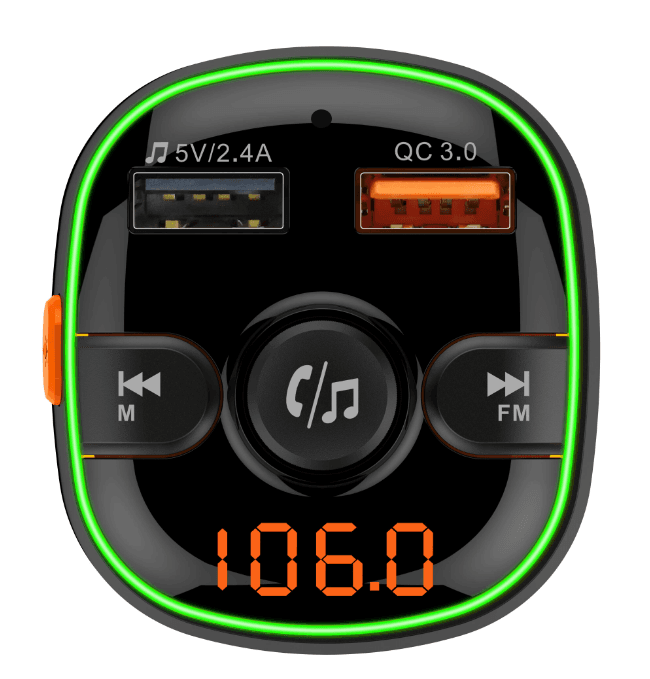 MODULATOR FM AKAI BLUETHOOTH/CHARGER, "FMT-52BT" — miniatură