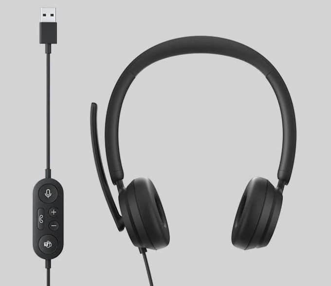 MS Modern USB-C Headset CS/HU/RO/SK Hdwr Black "I6N-00006"
