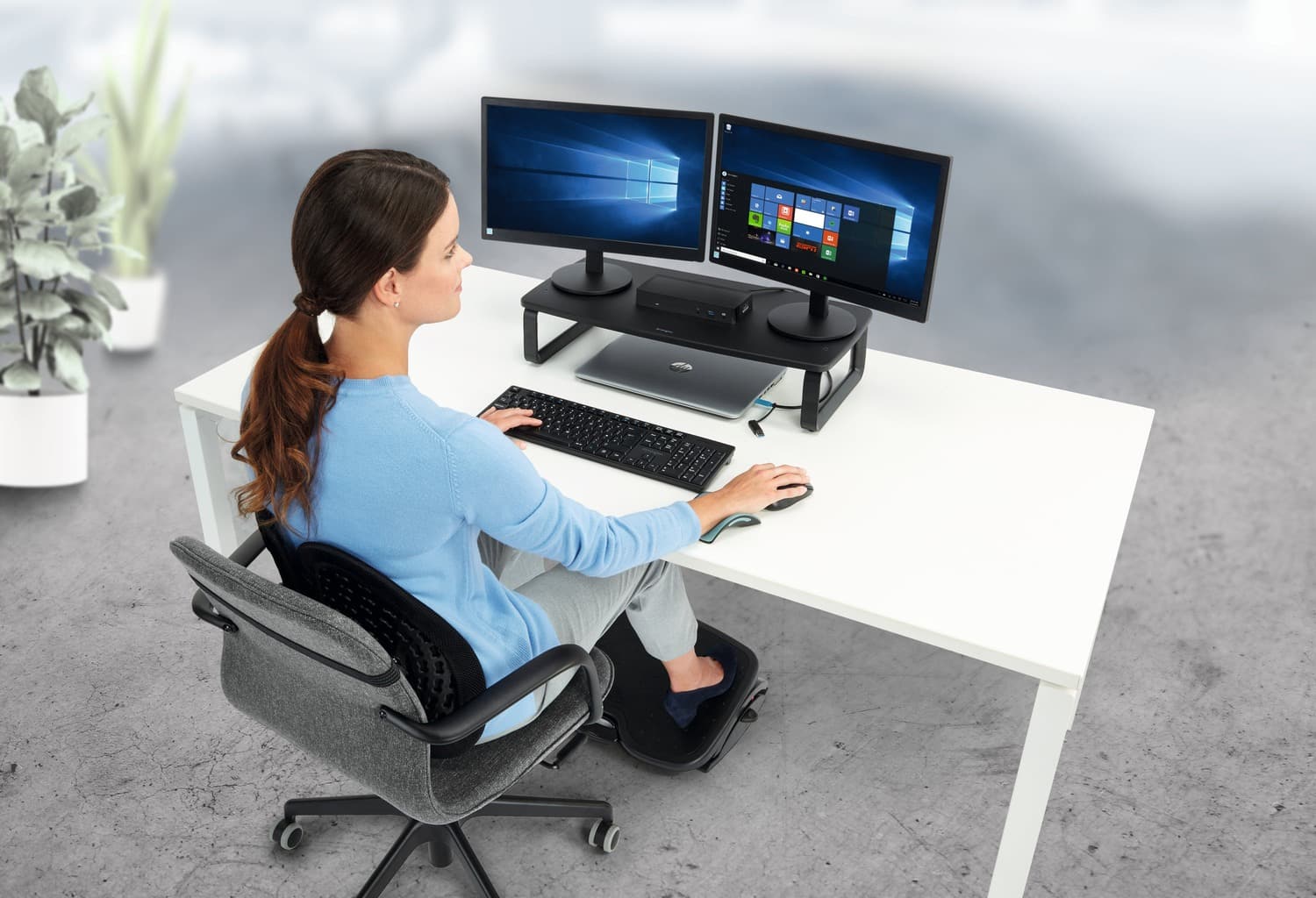 SUPORT ergonomic KENSINGTON SmartFit, suport pt. laptop, inaltime reglabila, "K52783WW" — miniatură