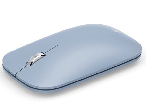 MICROSOFT Modern Mobile Mouse Bluetooth Pastel Blue "KTF-00033" — miniatură