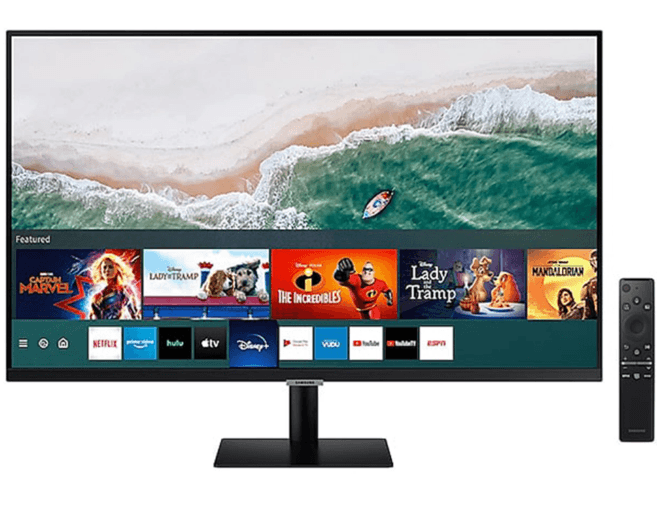 MONITOR Samsung 32 inch, home | office, VA, 4K UHD (3840 x 2160), Wide, 250 cd/mp, 8 ms, HDMI x 2, "LS32AM700PRXEN"