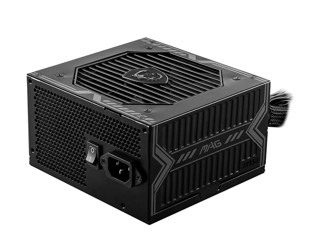 SURSA MSI, 550 W, "MAG A550BN", ATX 12V, fan 120 mmx1, 80 Plus Bronze, MB 20+4 pinx1, CPU 4+4 pinx1, PCI-E 6+2 pinx2, SATAx5, MOLEX 4-pinx2, Floppy 4-pinx1, "MAG A550BN" — miniatură