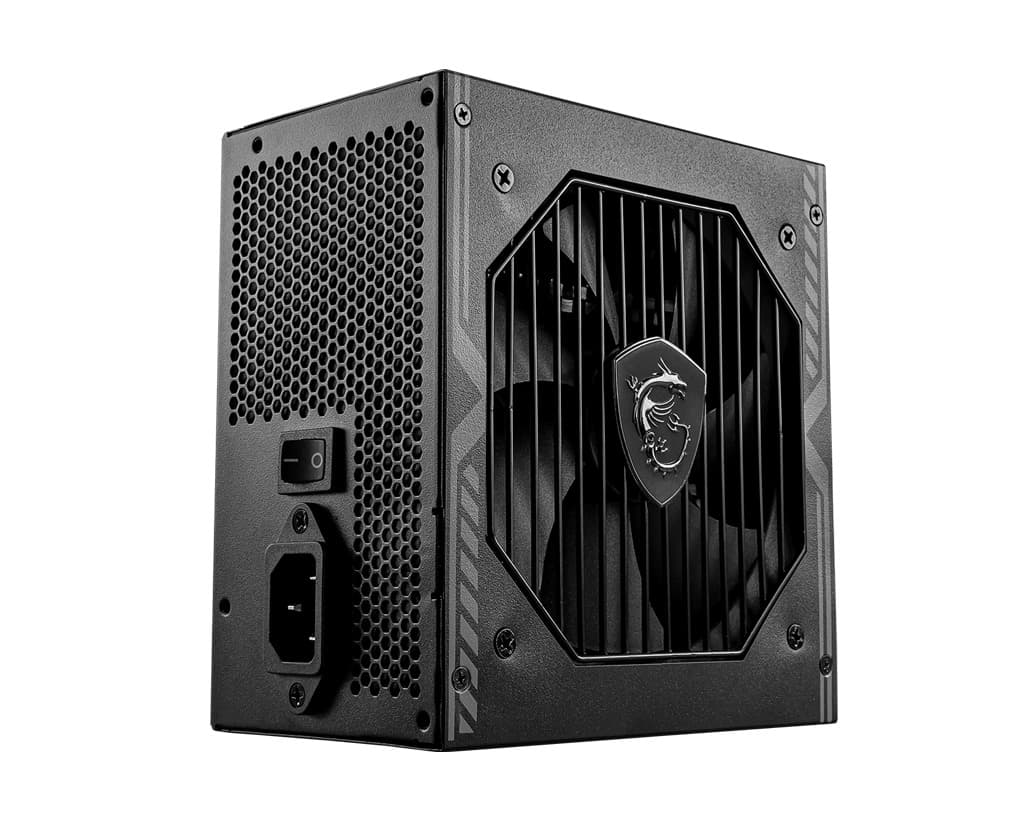 SURSA MSI, 550 W, "MAG A550BN", ATX 12V, fan 120 mmx1, 80 Plus Bronze, MB 20+4 pinx1, CPU 4+4 pinx1, PCI-E 6+2 pinx2, SATAx5, MOLEX 4-pinx2, Floppy 4-pinx1, "MAG A550BN" — miniatură