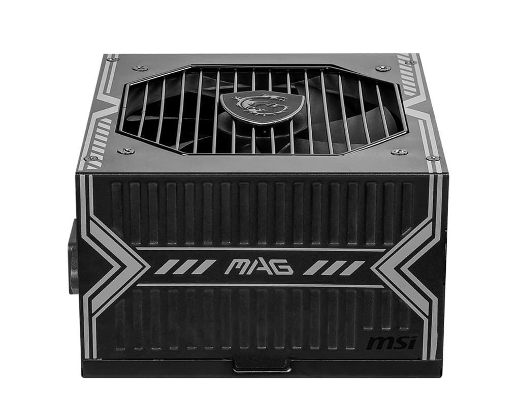 SURSA MSI, 550 W, "MAG A550BN", ATX 12V, fan 120 mmx1, 80 Plus Bronze, MB 20+4 pinx1, CPU 4+4 pinx1, PCI-E 6+2 pinx2, SATAx5, MOLEX 4-pinx2, Floppy 4-pinx1, "MAG A550BN" — miniatură