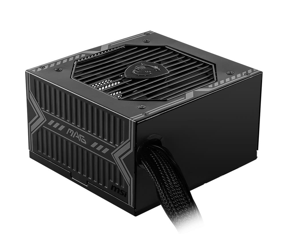SURSA MSI, 550 W, "MAG A550BN", ATX 12V, fan 120 mmx1, 80 Plus Bronze, MB 20+4 pinx1, CPU 4+4 pinx1, PCI-E 6+2 pinx2, SATAx5, MOLEX 4-pinx2, Floppy 4-pinx1, "MAG A550BN" — miniatură
