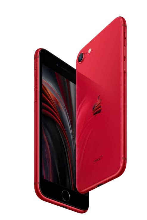 SMARTphone Apple, "iPhone SE 2" ecran 4.7 inch, dual sim, rez. camera 12 Mpix, memorie interna 128 GB, 4G, iOS, acumulator 1821 mAh, rosu, "MHGV3__/A" — miniatură