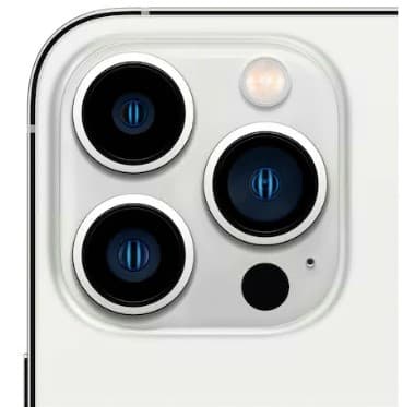 SMARTphone Apple, "iPhone 13 PRO MAX" ecran 6.7 inch, dual sim, rez. camera 12 Mpix, memorie interna 128 GB, 5G, iOS, acumulator 4352 mAh, argintiu, "mll73rm/a" — miniatură