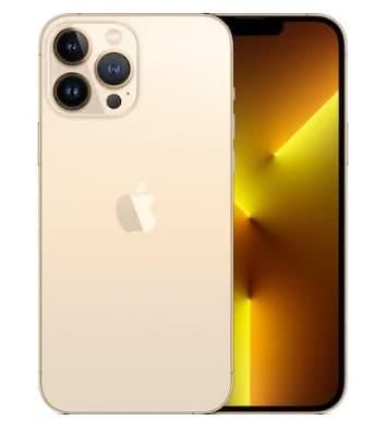 SMARTphone Apple, "iPhone 13 PRO MAX" ecran 6.7 inch, dual sim, rez. camera 12 Mpix, memorie interna 128 GB, 5G, iOS, acumulator 4352 mAh, auriu, "MLL83__A"