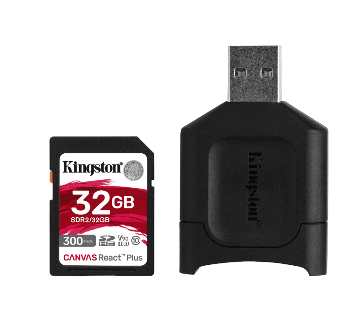 CARD READER KINGSTON, 32 GB, SDXC, clasa 10, standard UHS-II U3, "MLPR2/32GB"