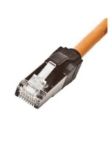 PATCH CORD S/FTP NEXANS, Cat6a, cupru, 1 m, portocaliu, AWG26, "N10G.P1B010OK"