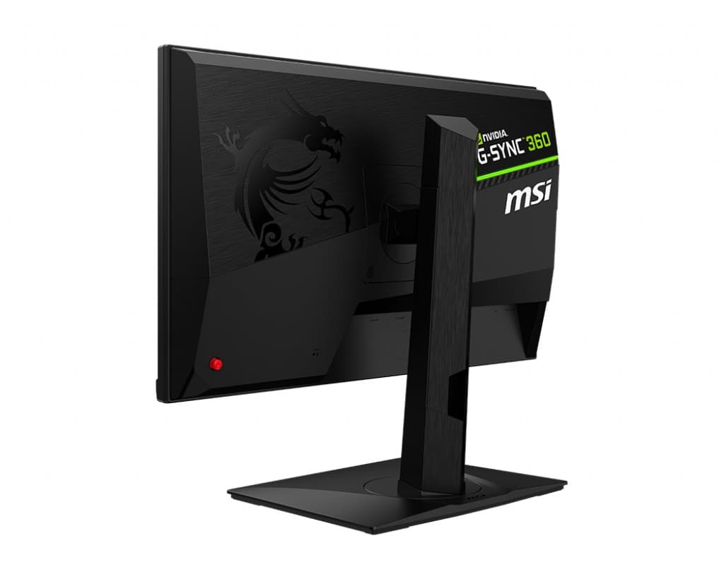 MONITOR MSI - gaming 24.5 inch, Gaming, IPS, Full HD (1920 x 1080), Wide, 400 cd/mp, 1 ms, Display Port x 2 | HDMI, "OCULUX NXG253R" — miniatură