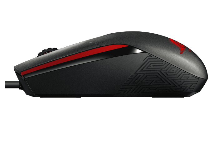 ASUS P301-1A ROG SICA Gaming mouse Asus ROG Sica Black, 5000 DPI, Illuminating ROG logo, "P301-1A ROG SICA" — miniatură