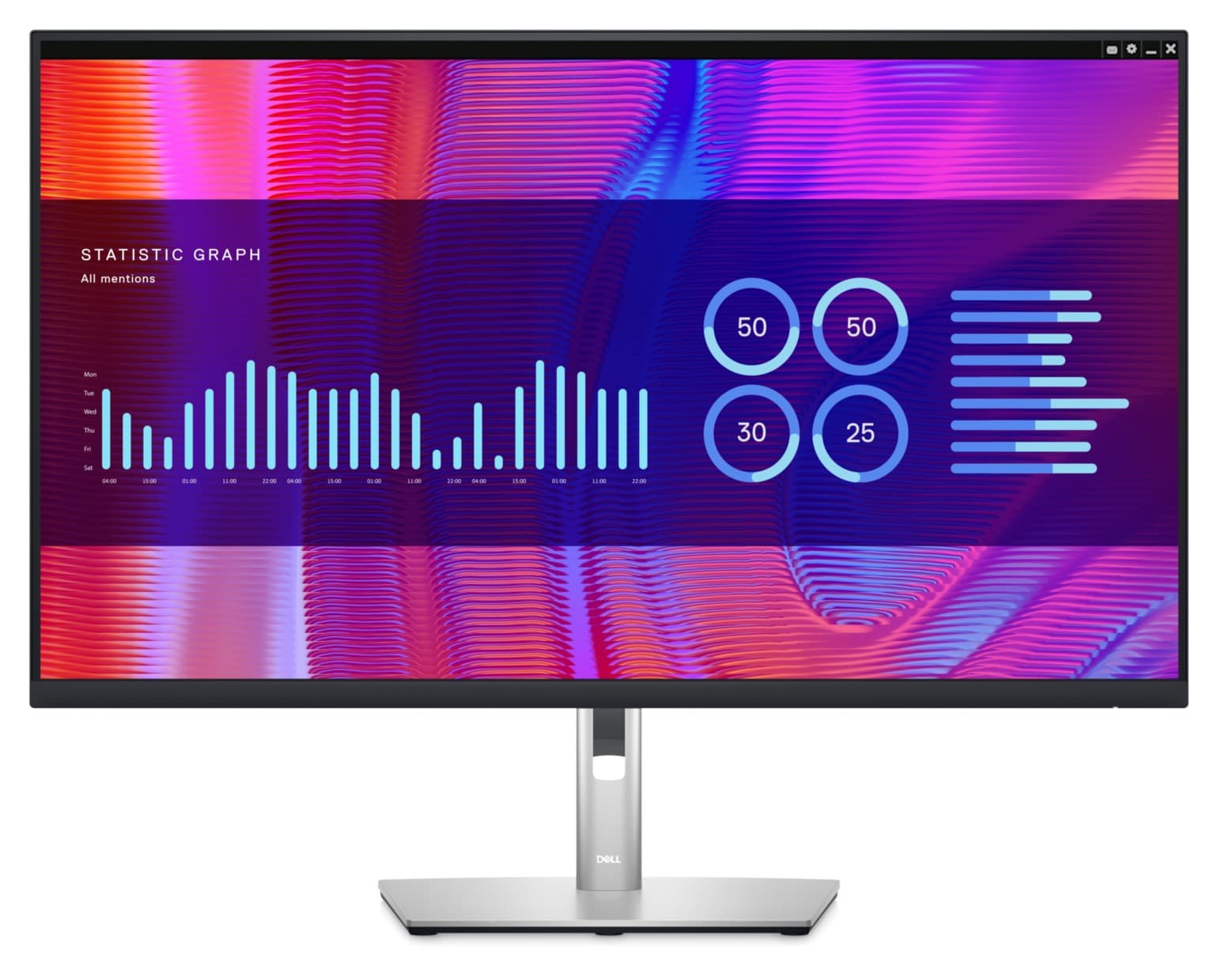 DL MONITOR 32" P3223DE LED QHD 2560x1440, "P3223DE"