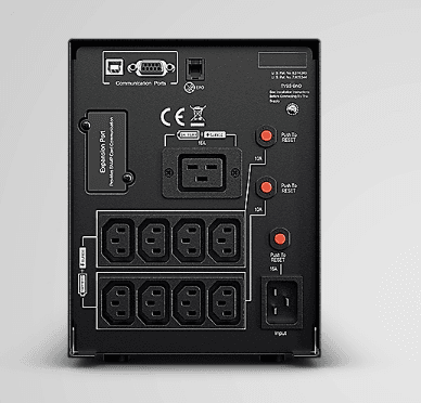 UPS CYBER POWER Line Int. cu Sinusoida Pura,tower, 3000VA/ 2700W,AVR,9xIEC,LCD,4x12V/9Ah,Backup 3-10min,incarc.8h,USB,RS232,GreenP,seria PR,"PR3000ELCDSL" — miniatură