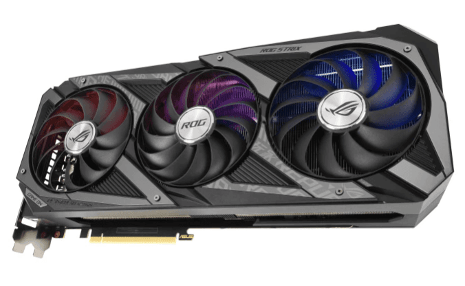 PLACA VIDEO ASUS "ROG Strix NVIDIA GeForce RTX 3080 V2 OC ", 10 GB GDDR6X 320 biti, PCI Express 4.0 x 16, HDMI x 2 DisplayPort x 3, sistem racire aer, "ROG-STRIX-RTX3080-O10G-V2-GAMING" — miniatură