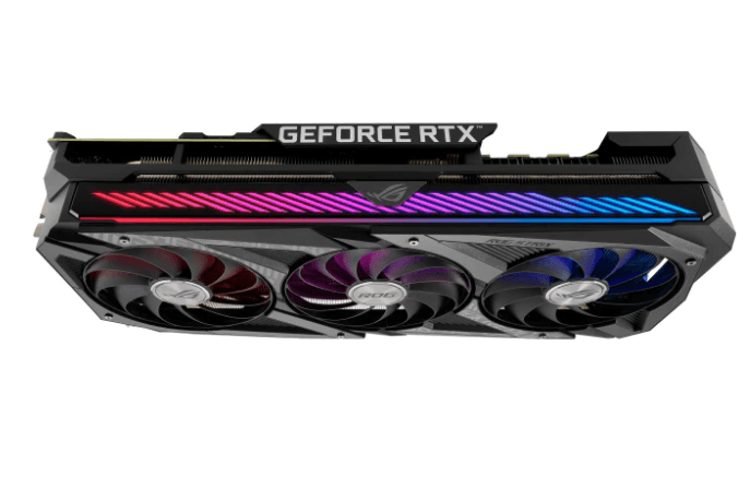 PLACA VIDEO ASUS "ROG Strix NVIDIA GeForce RTX 3080 V2 OC ", 10 GB GDDR6X 320 biti, PCI Express 4.0 x 16, HDMI x 2 DisplayPort x 3, sistem racire aer, "ROG-STRIX-RTX3080-O10G-V2-GAMING" — miniatură
