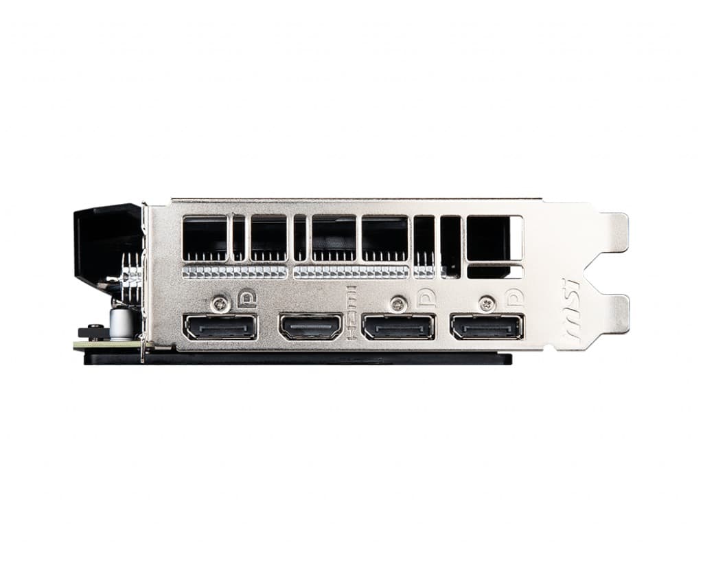 PLACA VIDEO MSI "GeForce RTX 2060 VENTUS GP OC", 6 GB GDDR6 192 biti, PCI Express 3.0 x 16, HDMI DisplayPort x 3, sistem racire aer, "RTX2060 VENTUS GPO" — miniatură