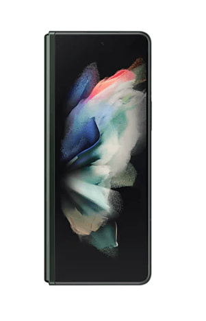 SMARTphone Samsung, "Galaxy Z Fold3" ecran 7.6 inch, dual sim, rez. camera 12 Mpix, memorie interna 512 GB, 5G, Android, acumulator 4400 mAh, verde, "SM-F926BZGGEUE" — miniatură