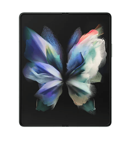 SMARTphone Samsung, "Galaxy Z Fold3" ecran 7.6 inch, dual sim, rez. camera 12 Mpix, memorie interna 512 GB, 5G, Android, acumulator 4400 mAh, verde, "SM-F926BZGGEUE" — miniatură