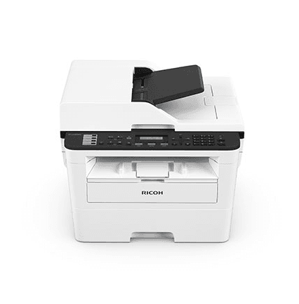 Multifunctional laser mono Ricoh SP230SFNw, A4, Functii: Impr.|Scan.|Cop.|Fax, Viteza de Printare Monocrom: 30ppm, Conectiv:USB|Ret, Duplex:Da, ADF:ADF "408293"
