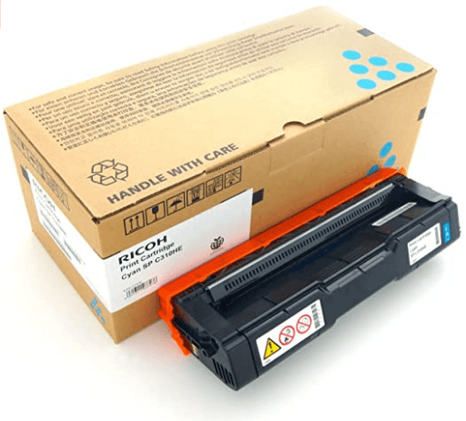 Toner Original Ricoh Cyan,407637, pentru SP C310|SP C231|SP C232|SP C311|SP C312|SP C320|SP C340|SP C242|SP C342, 6K, incl.TV 1.2 RON, "407637"