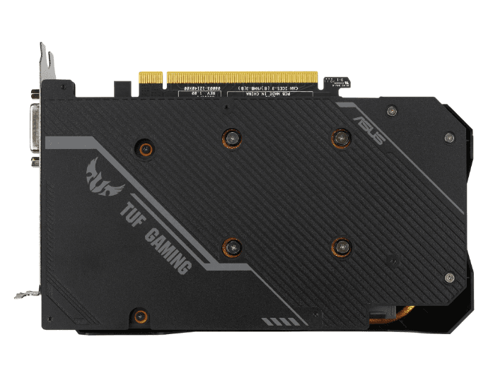PLACA VIDEO ASUS "TUF Gaming GeForce GTX 1660 Ti EVO OC", 6 GB GDDR6 192 biti, PCI Express 3.0 x 16, HDMI x 2 DisplayPort DVI-D, sistem racire aer, "TUF-GTX1660TI-O6G-EVO-GAMING" — miniatură