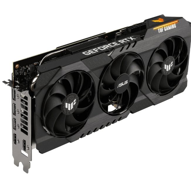 PLACA VIDEO ASUS "GeForce RTX 3080", 12 GB GDDR6X 384 biti, PCI Express 4.0 x 16, HDMI x 2 DisplayPort x 3, sistem racire aer, "TUF-RTX3080-12G-GAMING" — miniatură