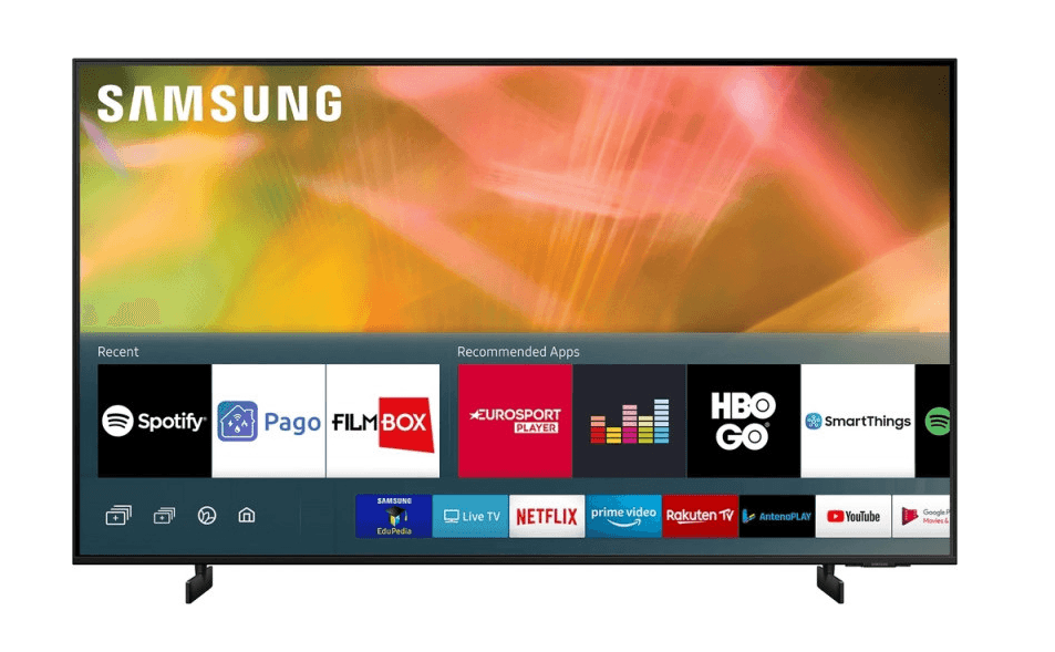 LED TV Samsung, 214 cm/ 85 inch, Smart TV | Internet TV, ecran plat, rezolutie 4K UHD 3840 x 2160, boxe 20 W, "UE85AU8072"