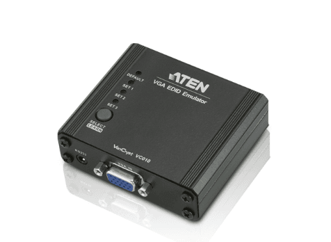 EMULATOR VGA ATEN, EDID cu programare "VC010-AT" — miniatură