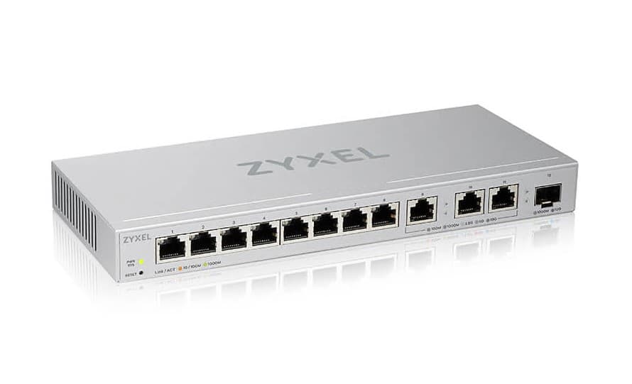 Switch, Web Managed, Porturi 8 Gigabit, 3 2.5 Gbps, 1 SFP+&nbsp; ZYXEL, "XGS1250-12-ZZ0101F"