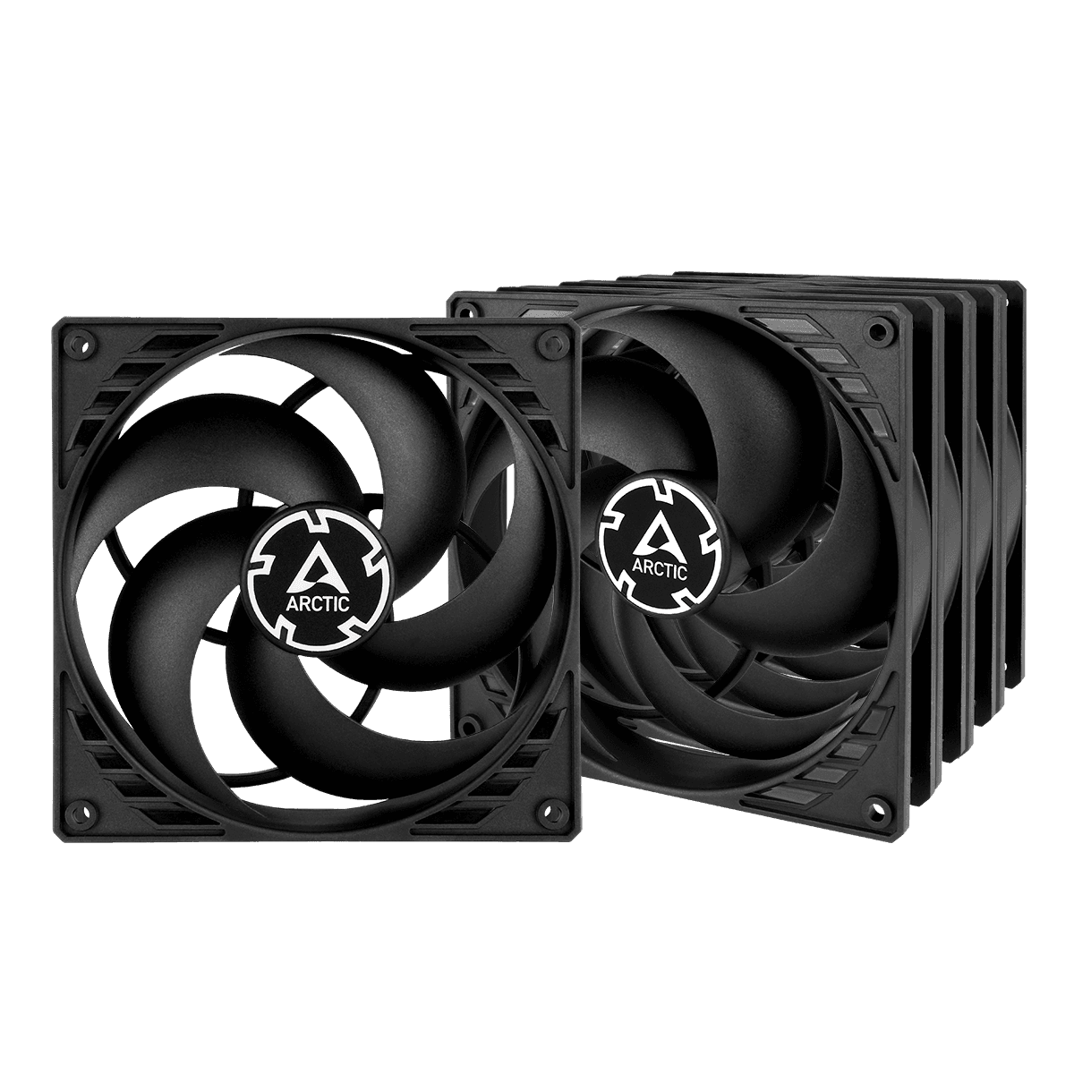 VENTILATOR ARCTIC PC, P14 Value Pack 5buc, 140x140x27mm, high static pressure, Black, "ACFAN00136A"