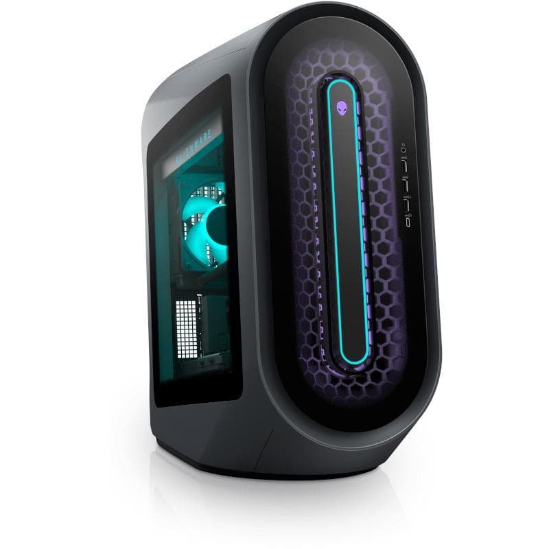 DESKTOP DELL, "Alienware Aurora R13" Middle Tower, CPU i7-12700KF, nVidia GeForce RTX 3080, memorie 32 GB, SSD 1 TB, HDD 2 TB, Windows 11 Pro, "AWR13I732123080WP" — miniatură
