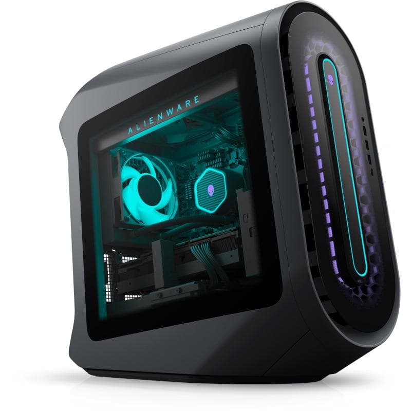 DESKTOP DELL, "Alienware Aurora R13" Middle Tower, CPU i9-12900KF,nVidia GeForce RTX 3080 Ti, 32 GB,SSD 1TB, HDD 2TB, tastatura si mouse, Windows 11 Pro "AWR13I93212RTXW11P" — miniatură