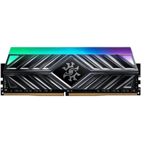 Memorie DDR Adata XPG SPECTRIX D80 DDR4 8 GB, frecventa 3600 MHz, 1 modul, radiator, iluminare RGB, "AX4U360038G18A-SB8"