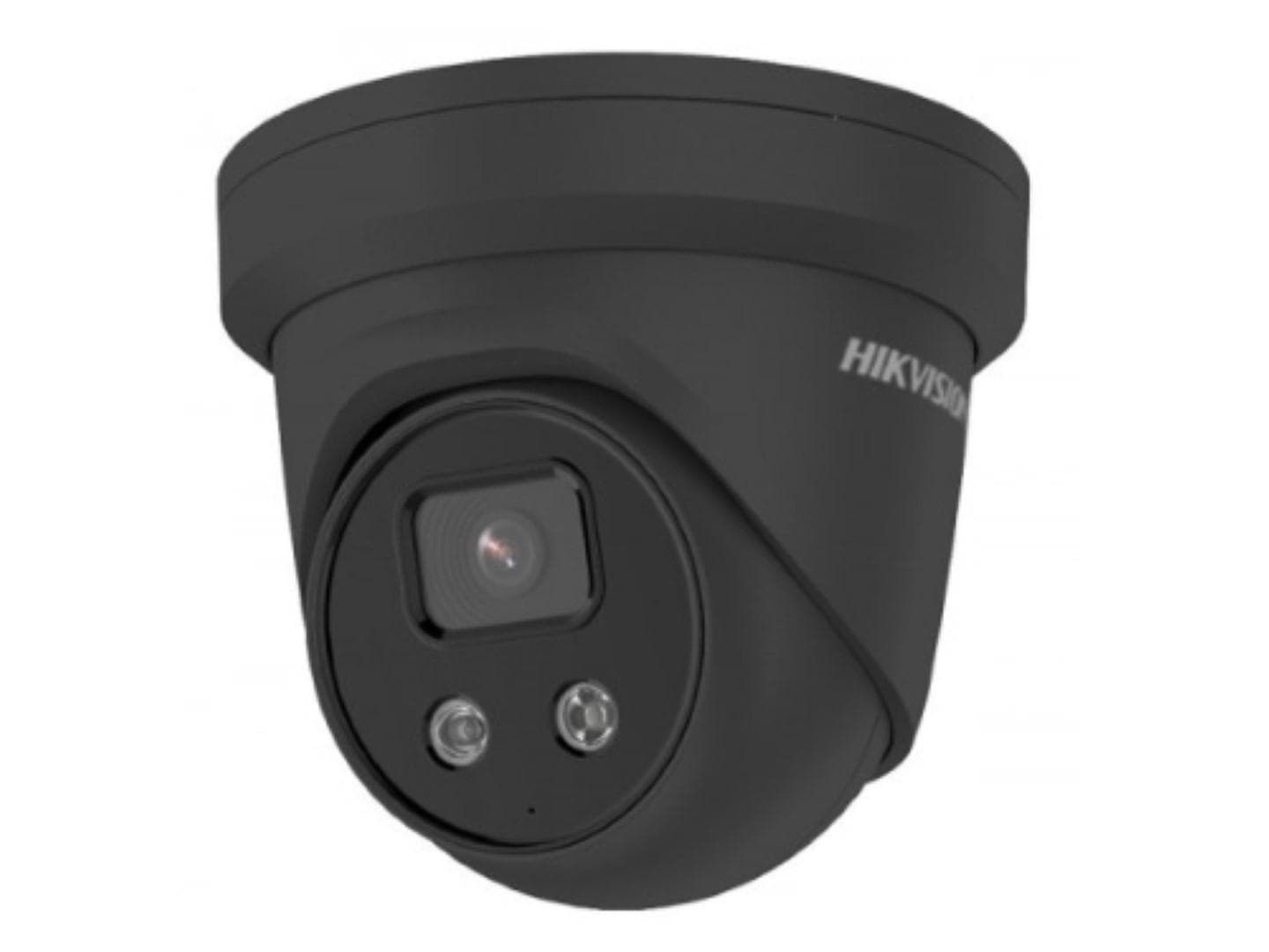 CAMERA IP TURRET 4MP 2.8MM IR30M BLACK HIKVISION, "DS-2CD2346G2ISUSLB"